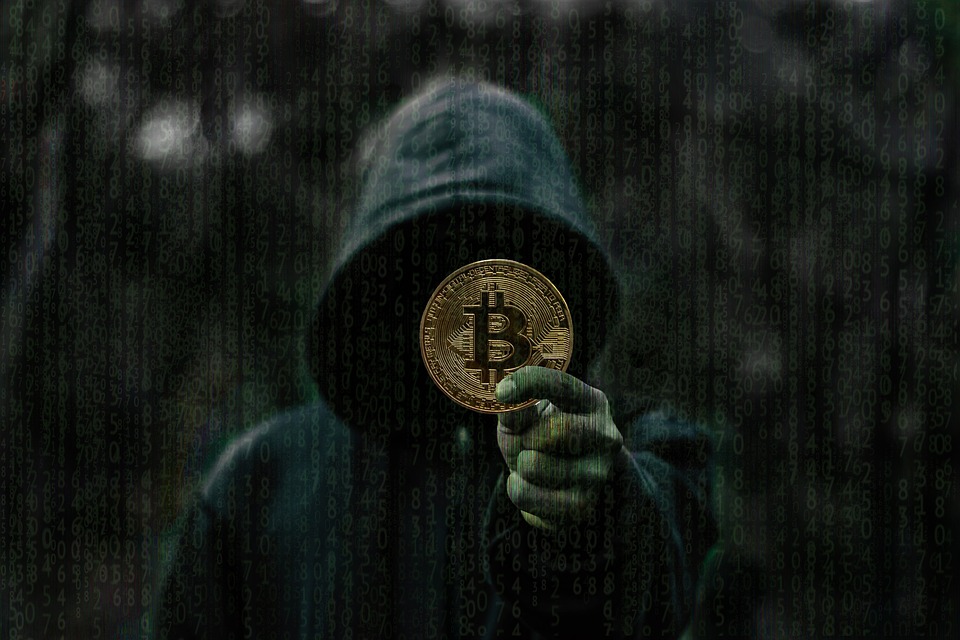 haker z bitcoinem
