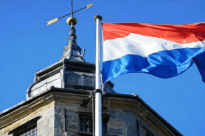 dutch flag & the tower