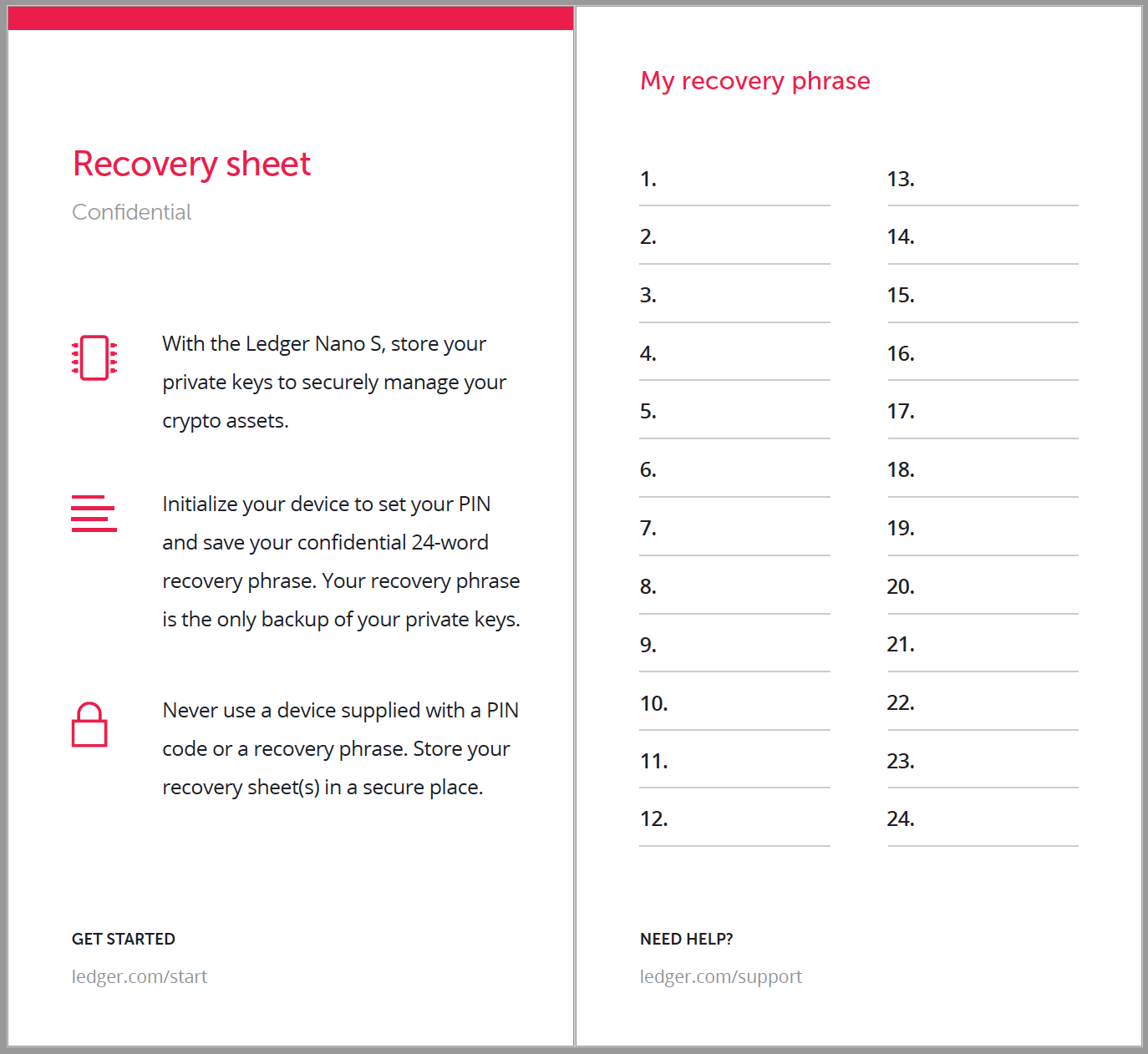 ledger recovery phrase