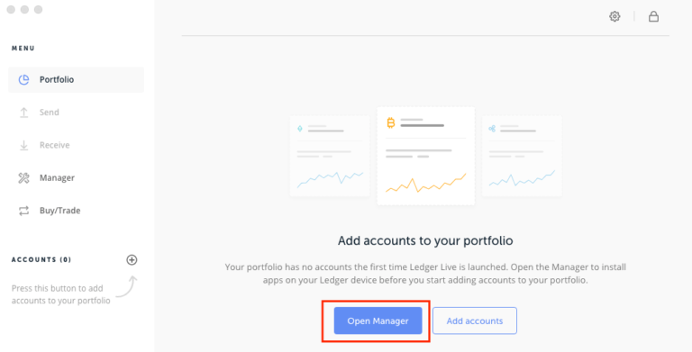ledger open manager