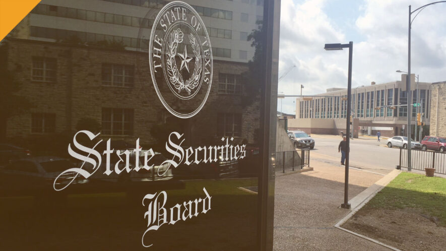 Texas State Securities Board (TSSB) kieruje zarzuty przeciwko kryptowalutowemu oszustwu