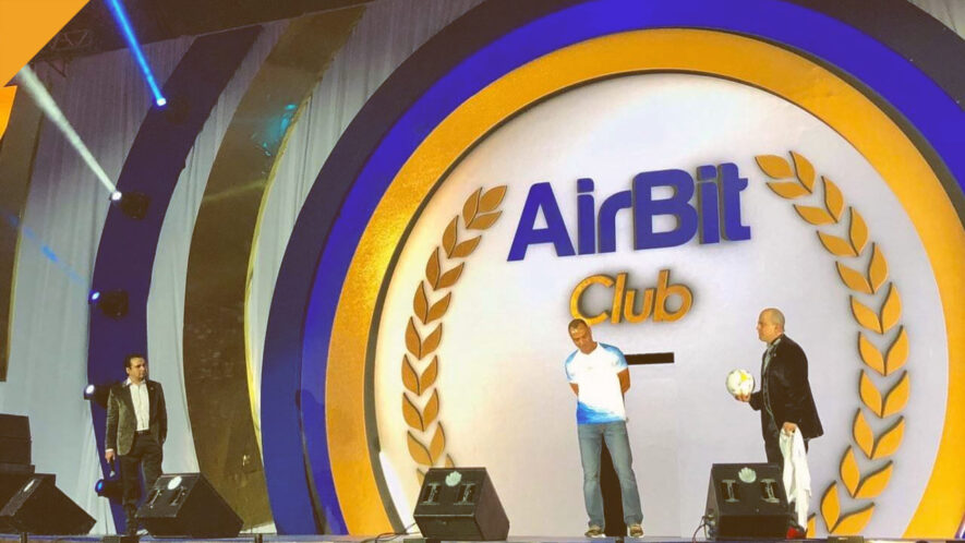 airbit club aresztowany