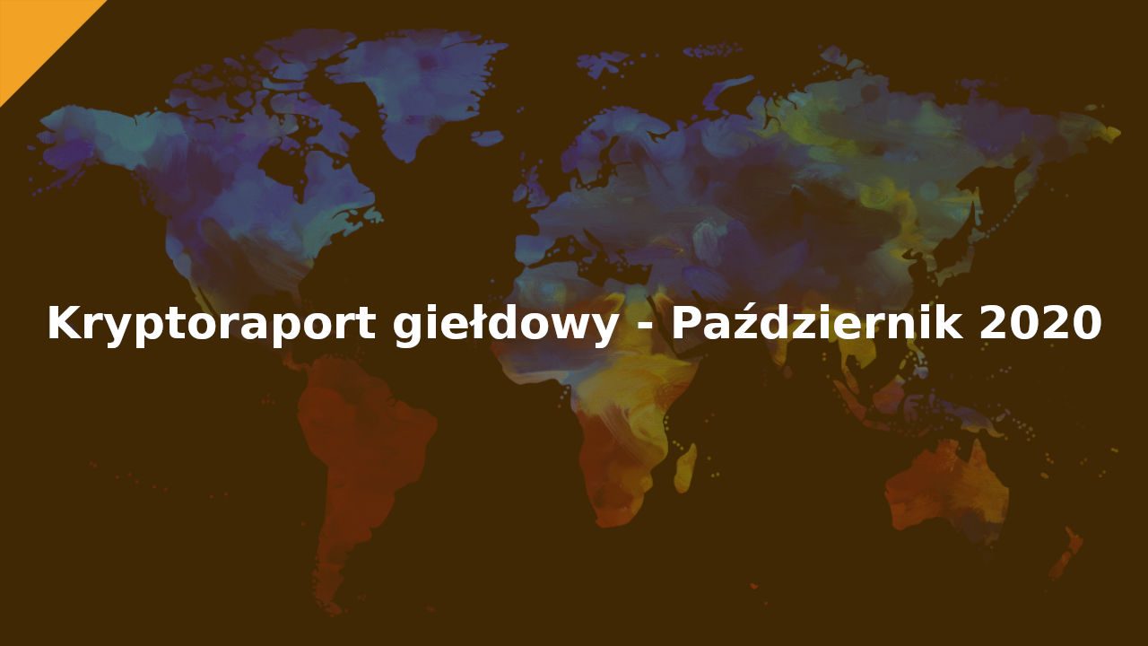 kryptoraport giełdowy - cryptocompare - październik 2020