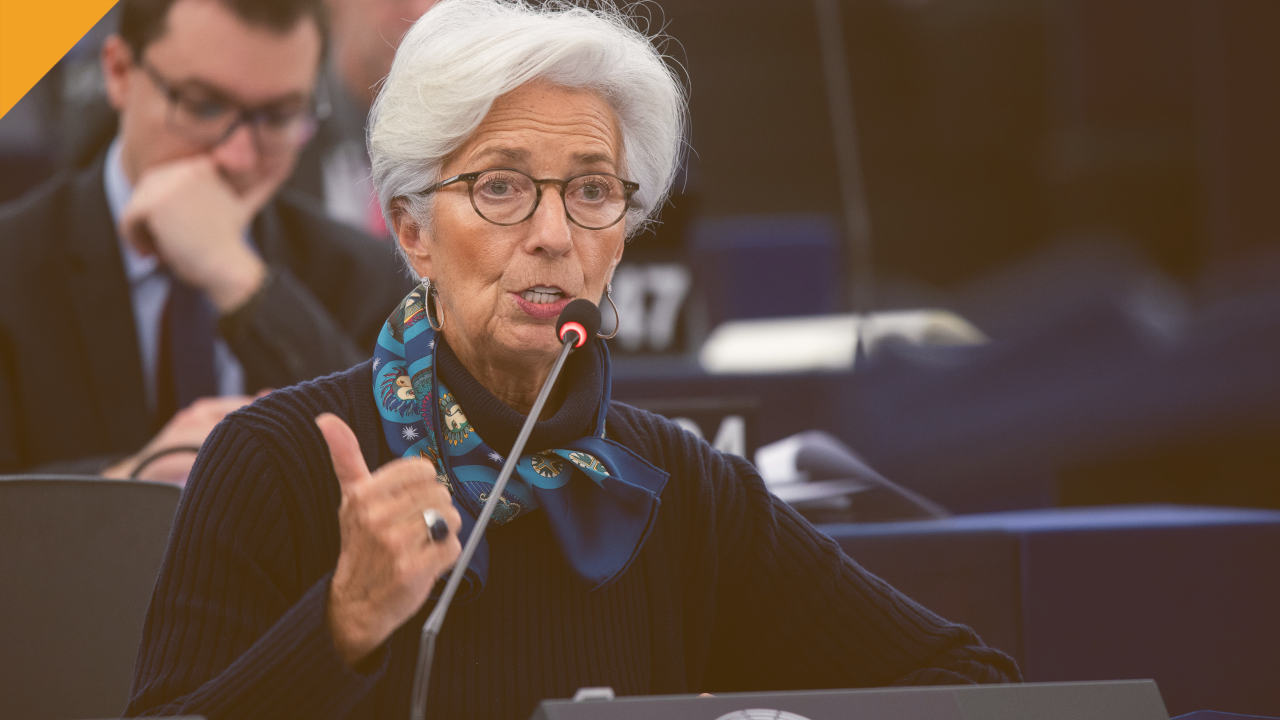 christine legarde - prezes europejskiego banku centralnego krytykuje kryptowaluty i librę facebooka