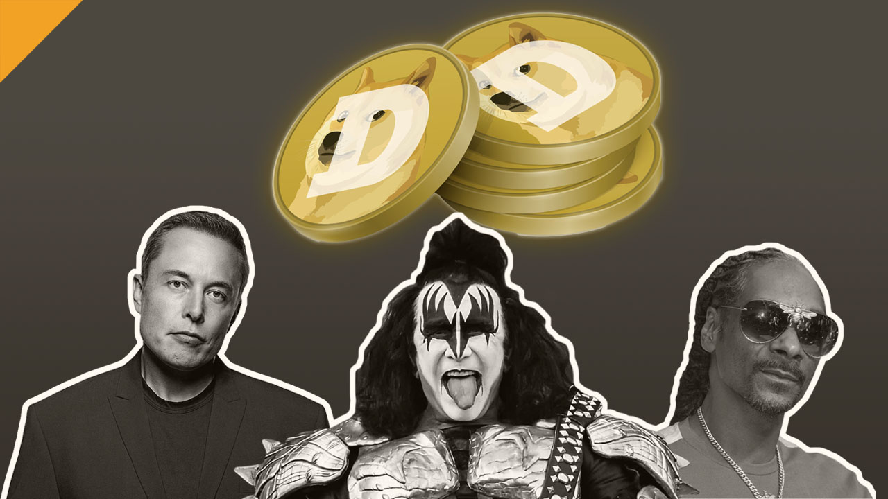 DOGE wspierany przez celebrytów wzrósł o 25% w ciągu 24h