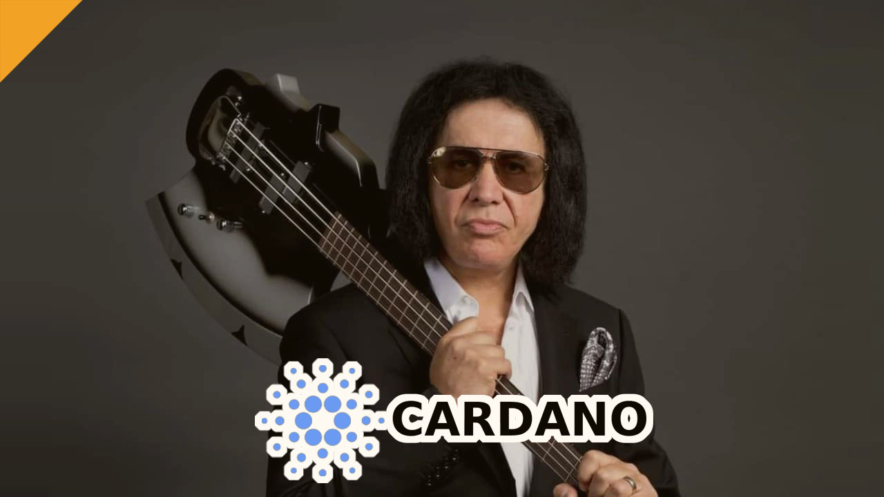 Gitarzysta z zespołu Kiss - Gene Simmons inwestuje 300,000 dolarów w kryptowalutę Cardano