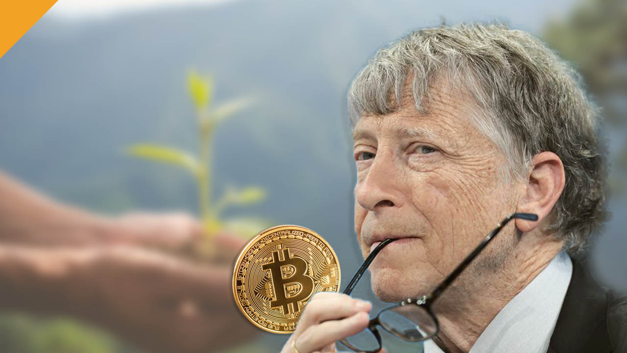Bill Gates postrzega Bitcoin jako problem klimatyczny
