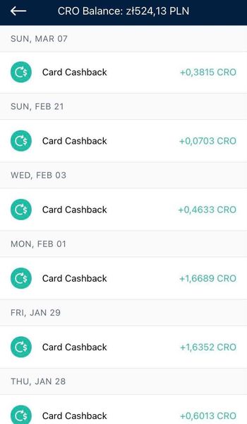 crypto.com cashback