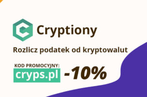 cryptiony to polski start up ułatwiający obliczanie podatków od kryptowalut 10% zniżki z kodem rabatowym od cryps