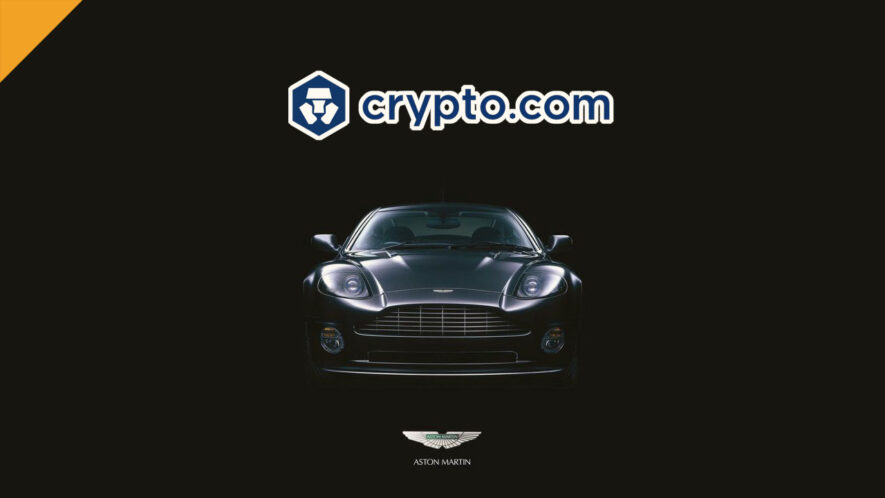Crypto.com sponsorem teamu F1 Aston Martin