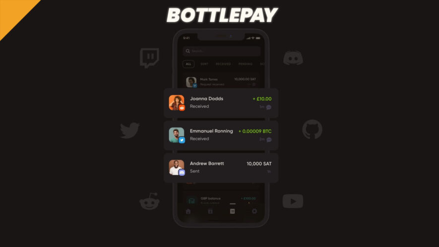 Szybkie płatności BTC na Twitterze za pomocą Bottlepay