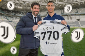 Cristiano Ronaldo otrzymał 1 token JUV za każdego strzelonego gola w karierze