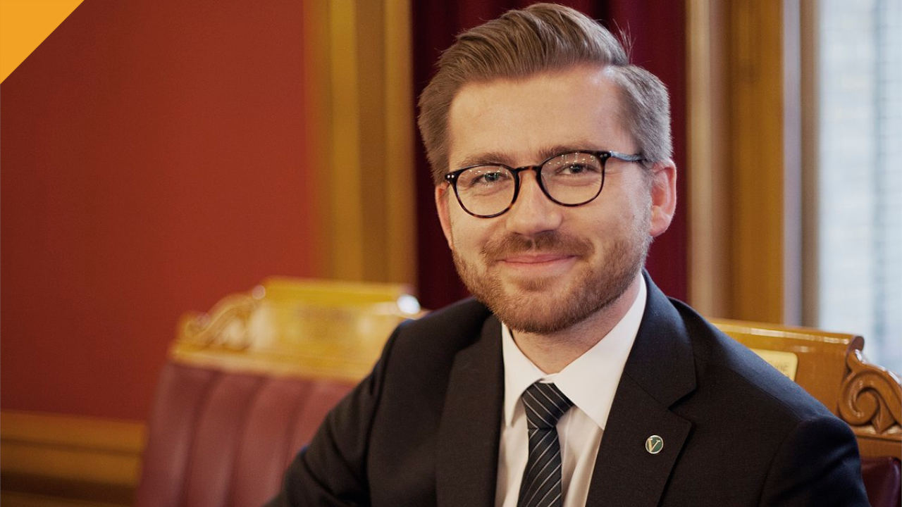 norweski minister środowiska posiada bitcoin Sveinung Rotevatn