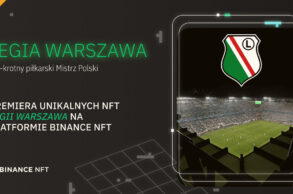 NFT od Legii Warszawa już na Binance