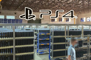 Ukraińska policja przejęła 3800 konsol PS4