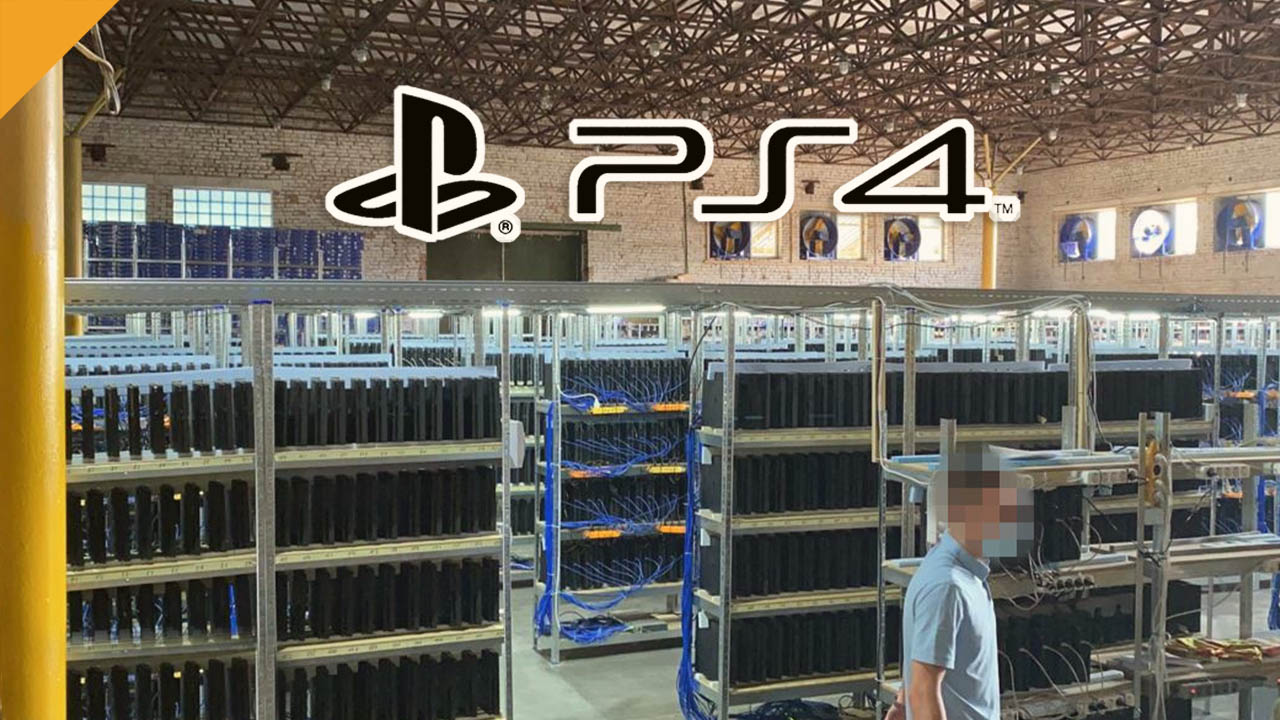 Ukraińska policja przejęła 3800 konsol PS4