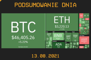 Podsumowanie dnia w krypto [Newsy z 13.08.21]