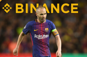 Hiszpański regulator upomina Andresa Iniestę za promowanie Binance