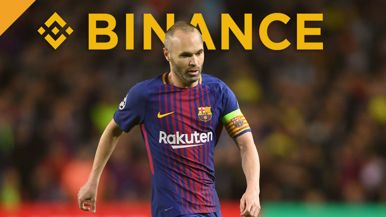 Hiszpański regulator upomina Andresa Iniestę za promowanie Binance
