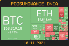 podsumowanie dnia w krypto 10.11.2021