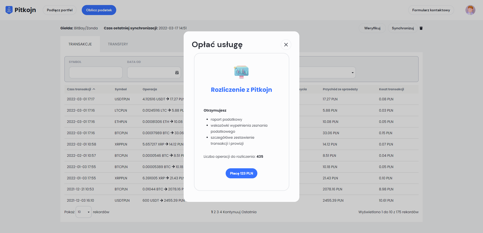 pikojn przedostatni krok