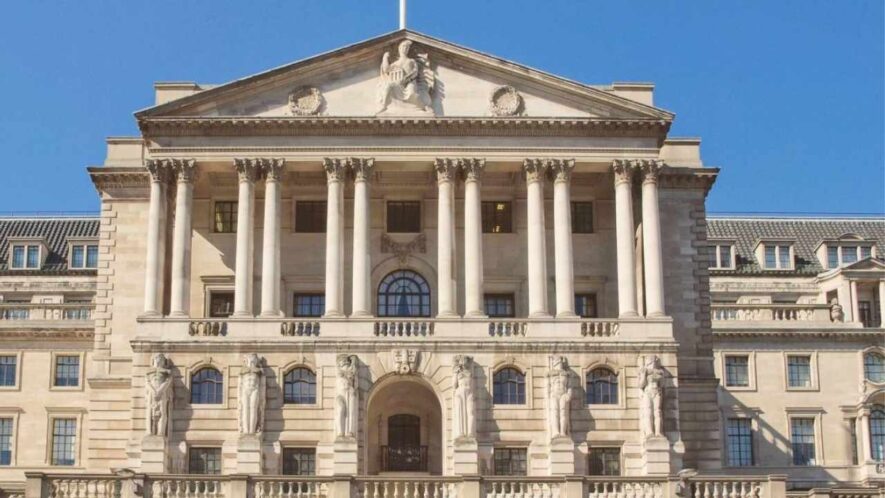 Bank Anglii zwiększa budżet z powodu kryptowalut