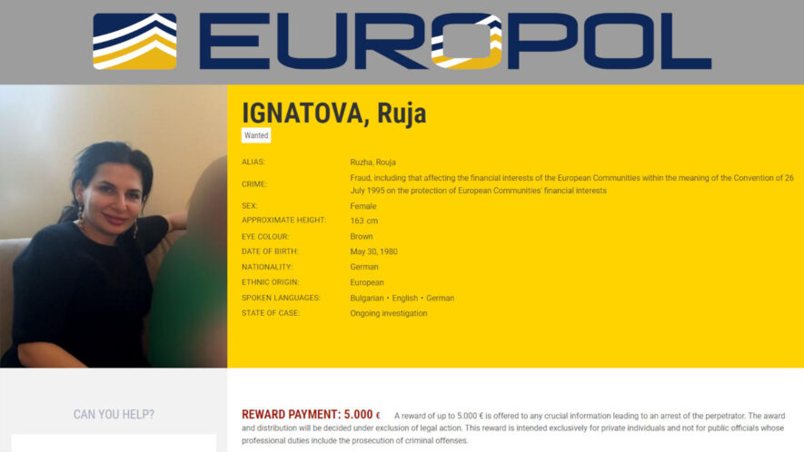 Ruja Ignatowa na liście europolu