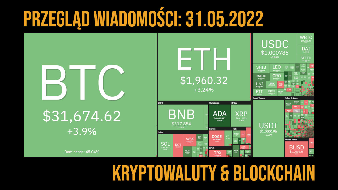 przegląd newsów crypto 31.05.2022