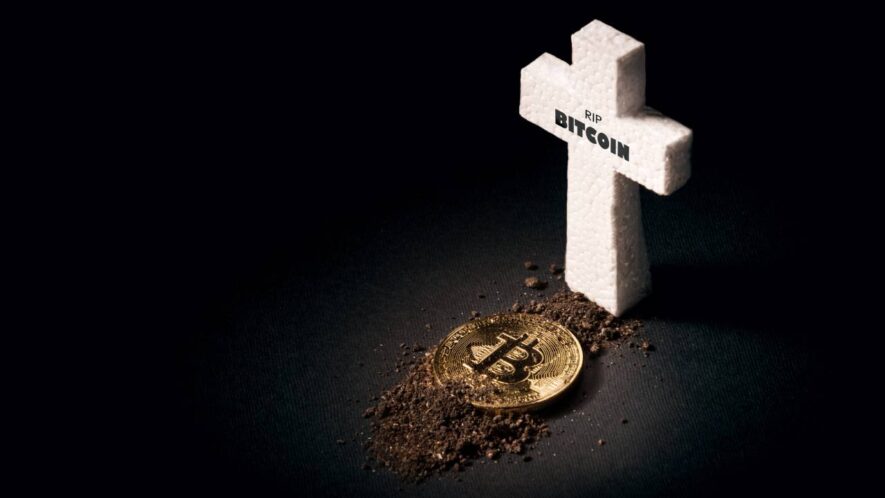 śmierć bitcoina