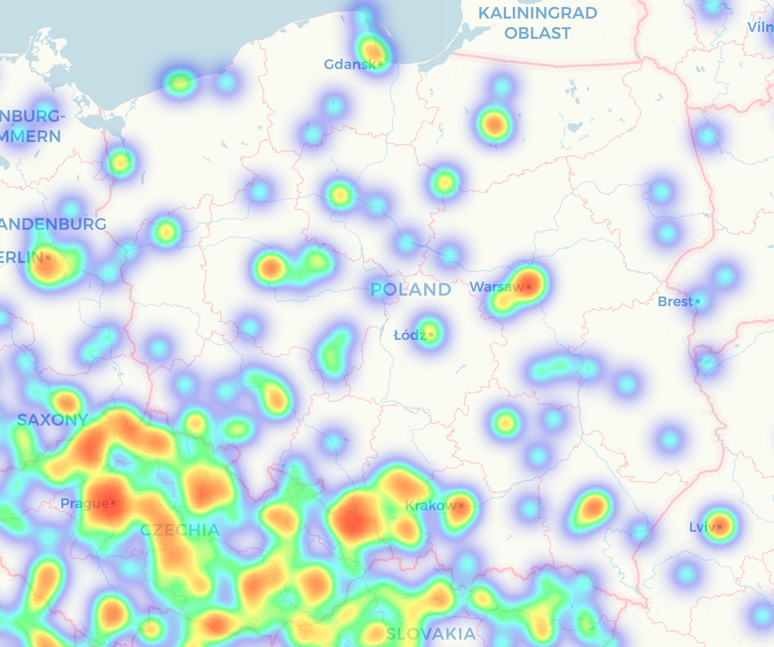 Gdzie można płacić bitcoinem w Polsce mapa