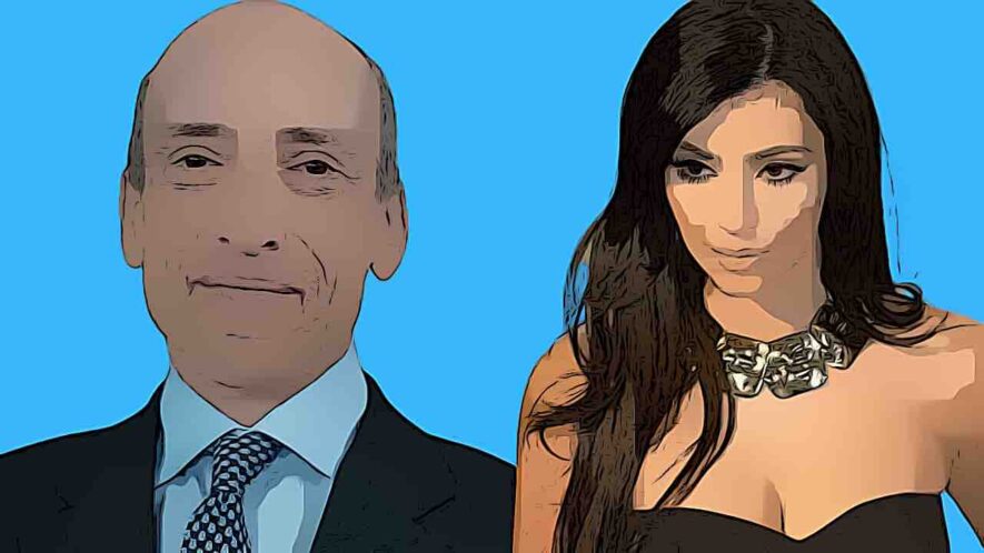 Czy Gary Gensler złamał protokół przy ugodzie w sprawie kryptowalut Kim Kardashian?