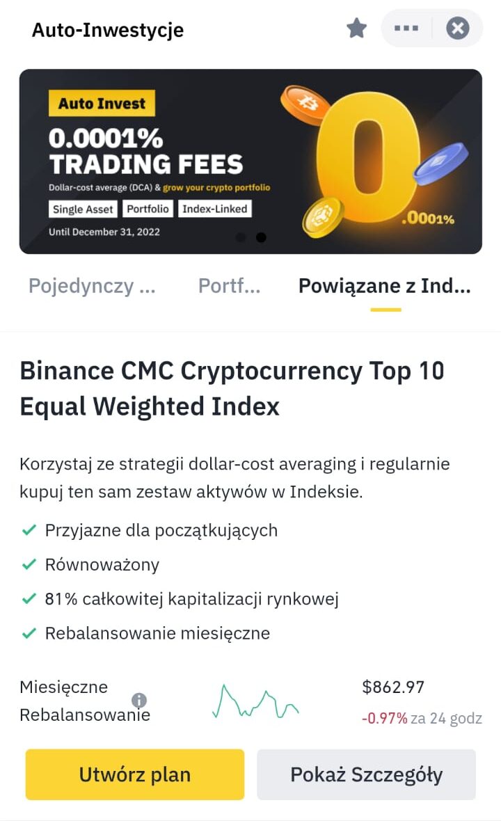 binance indeks