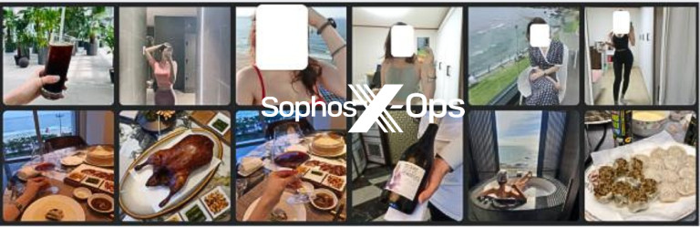 Zdjęcia z fałszywego profilu w aplikacji randkowej -Sophos