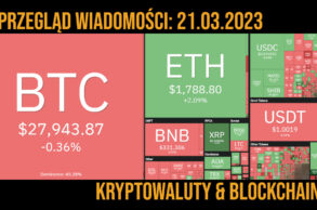 kurs kryptowalut 21 marca 2023