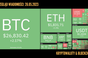 Kursy kryptowalut 26.05.2023