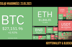 Kursy kryptowalut 23.05.2023