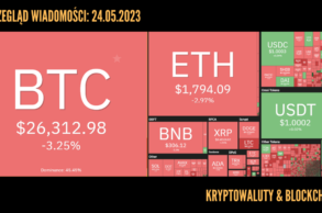 Kursy kryptowalut 24.05.2023
