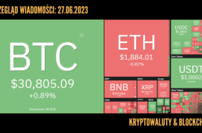 Kursy kryptowaluty 27.06.2023