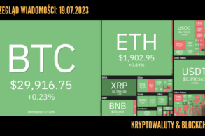 Kursy kryptowalut 19.07.2023