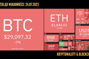 Kursy kryptowalut 24.07.2023