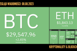 Kursy kryptowalut 08.08.2023