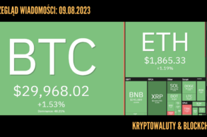 Kursy kryptowaluty 09.08.2023