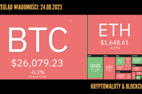 Kursy kryptowalut 24.08.2023