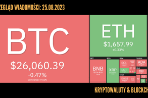 Kursy kryptowalut 25.08.2023