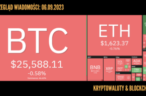 Kursy kryptowalut 06.09.2023