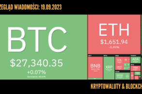 Kursy kryptowalut 19.09.2023