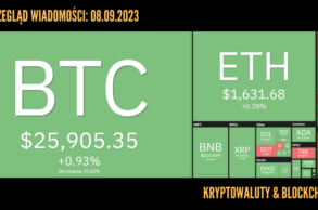 Kursy kryptowalut 08.09.2023