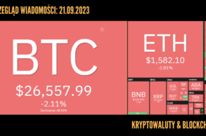 Kursy kryptowalut 21.09.2023