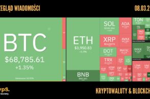 Kursy kryptowalut 08.03.2024