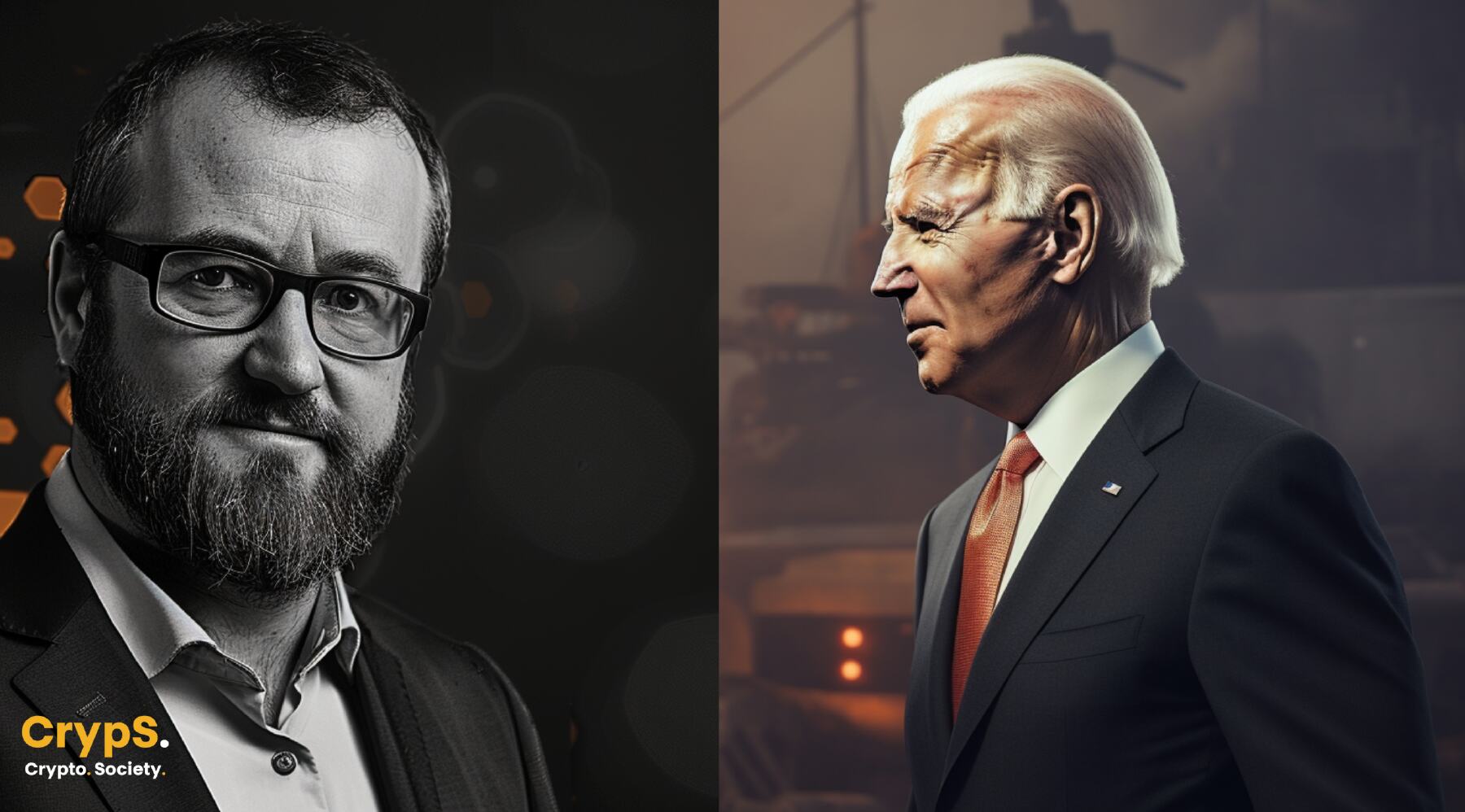Charles Hoskinson Joe Biden